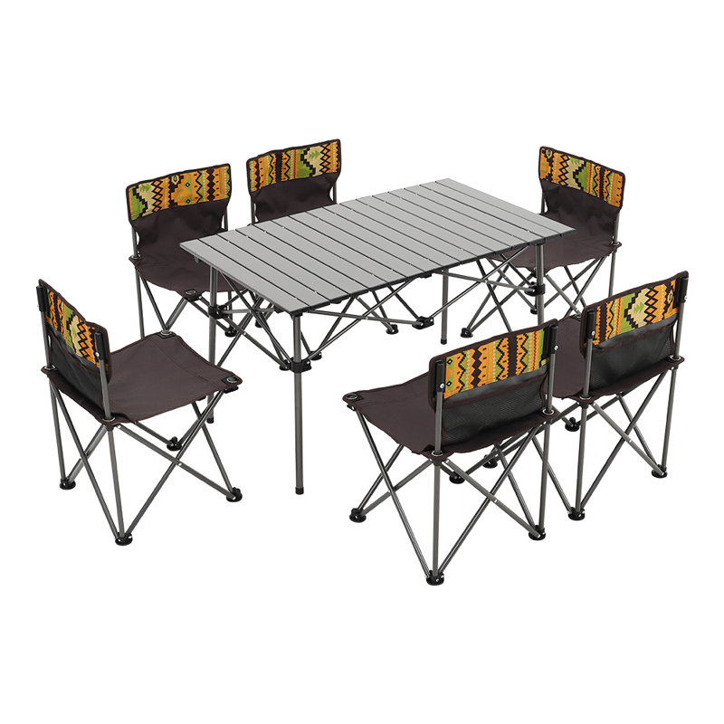 Lisson 6 - Person Patio Dining Set Rectangular Table