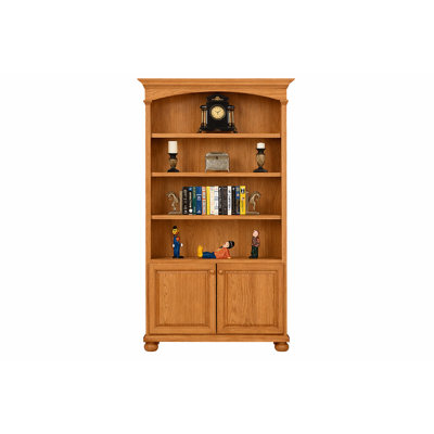 Traditional Oak Solid Wood Bookcase