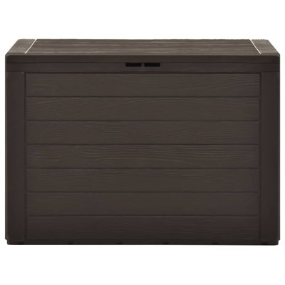 WFX Utility 44 cm W 190 L Water Resistant Lockable Deck Box in Brown