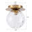 Chandre Glass Flush Mount