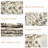 Block Print Soft, Absorbent Hand Towel 17"X32" Inch Waffle Weave Set of 8 Cotton, Triveni