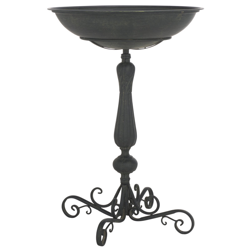 Orian Bird Bath, Black