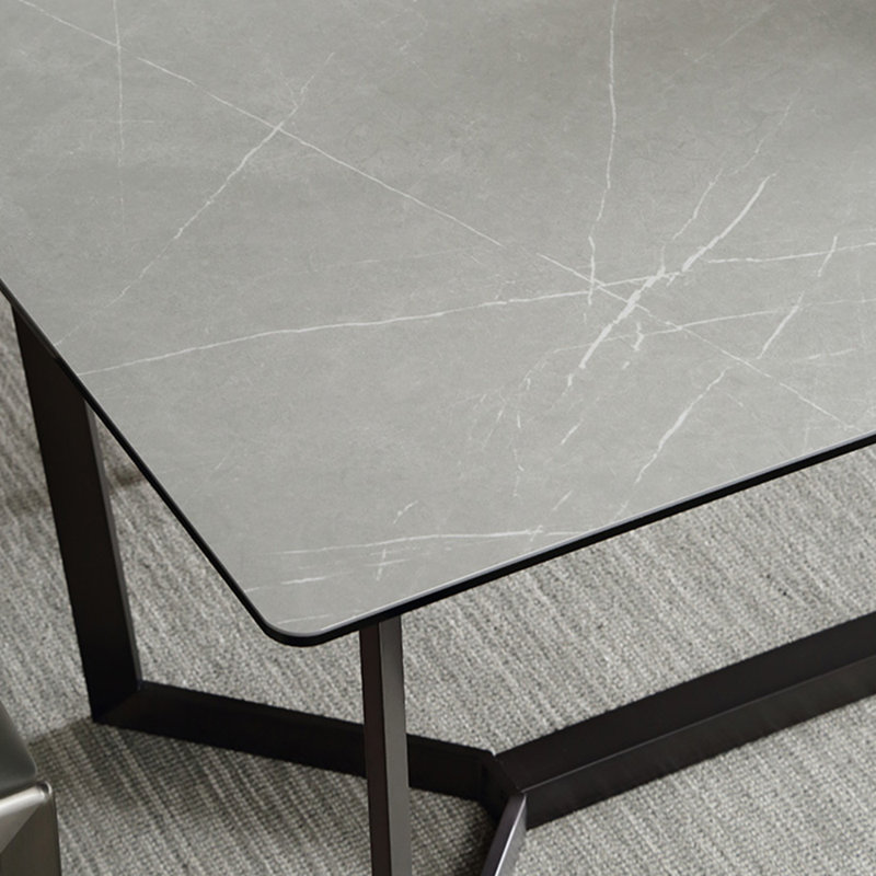 Table de salle à manger à hauteur de comptoir en bois massif et en bois manufacturé, H 29,52 po x L 55,11 po x l 31,49 po