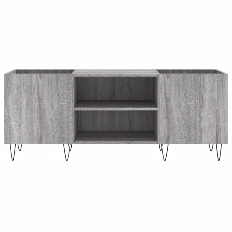 48cm H Media Cabinet, Grey Sonoma