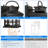 2 Packs Dawn to Dusk Outside Light Fixture, Black Exterior Wall Lantern Wall Mount for Garage
