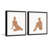 Woman Essentials by Marmont Hill - 2 Piece Single Picture Frame Graphic Art Set-905695759