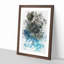Forest by the Lake - Picture Frame Painting Print-56741733-56741735