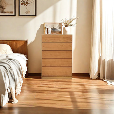Commode d'appoint en bois de cerisier Simple Style