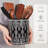 Black Heavy-Duty Ceramic Cutlery Rack
