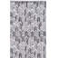 Tapis noir/ivoire chevron fait main à tissage plat Paz-20657535