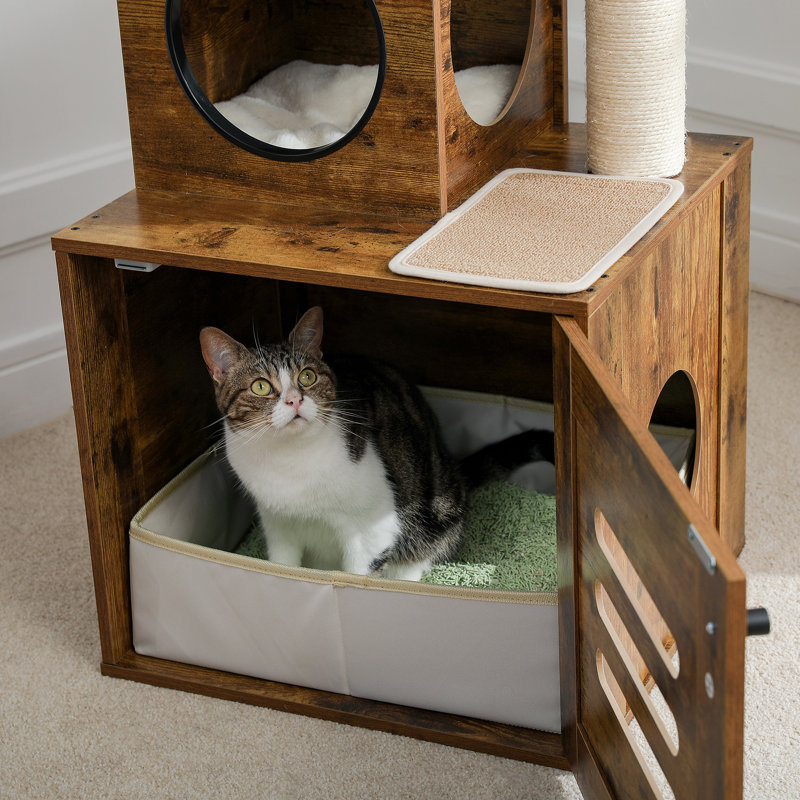Eluned 110.2'' H Cat Tree