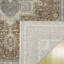 Tapis traditionnel rouge en polyester et acrylique Florance Polermo-1726187119