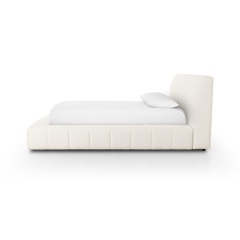 Langham Upholstered Bed, Queen, Fayette Cloud
