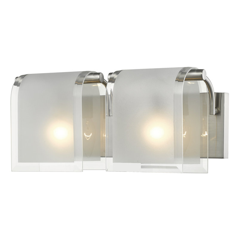 Guimond 2 - Light Dimmable Vanity Light, Brushed Nickel