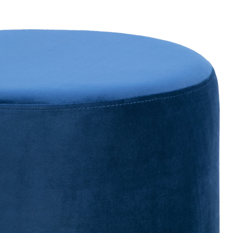 Tia Velvet Ottoman