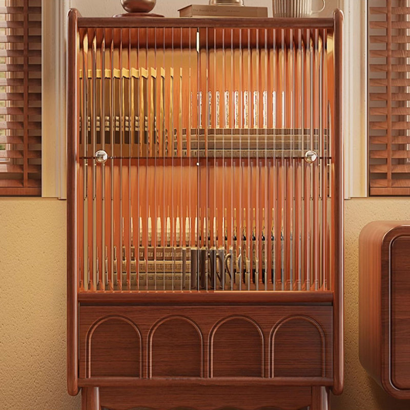 Bar style rétro en verre Bopxwood
