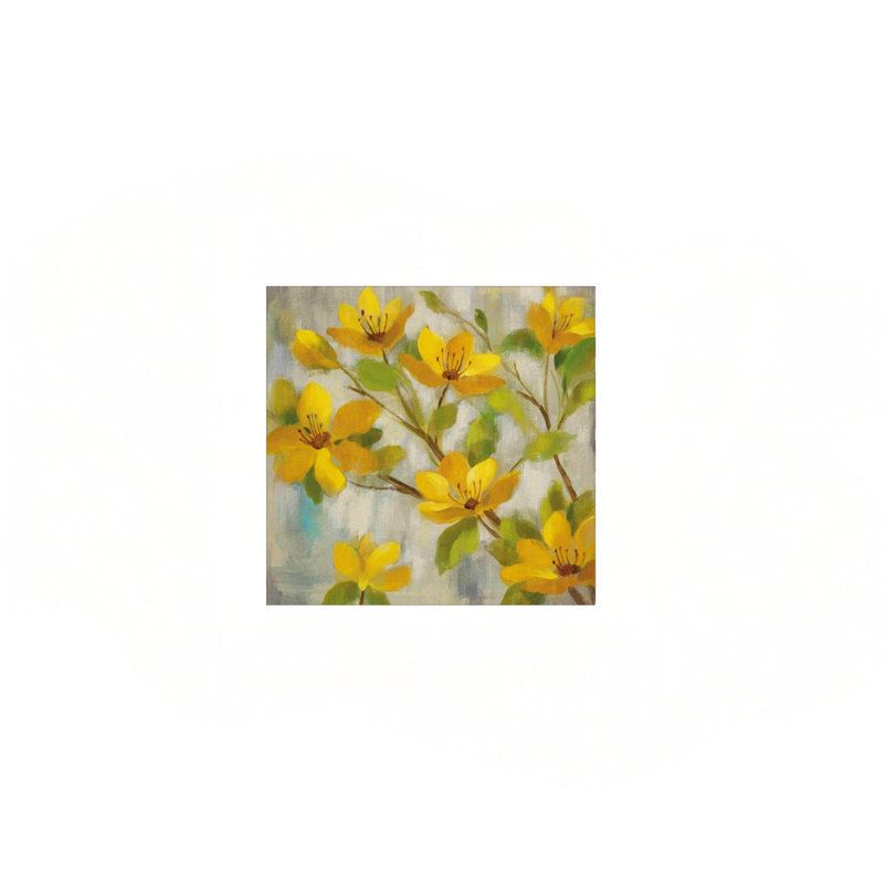 Impression sur toile Golden Bloom