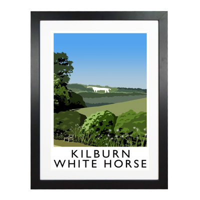 Kilburn White Horse by Richard O'Neil - Print