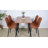 Tapscott 5-Piece Stain Resistant Upholstered Dining Set-1348829138