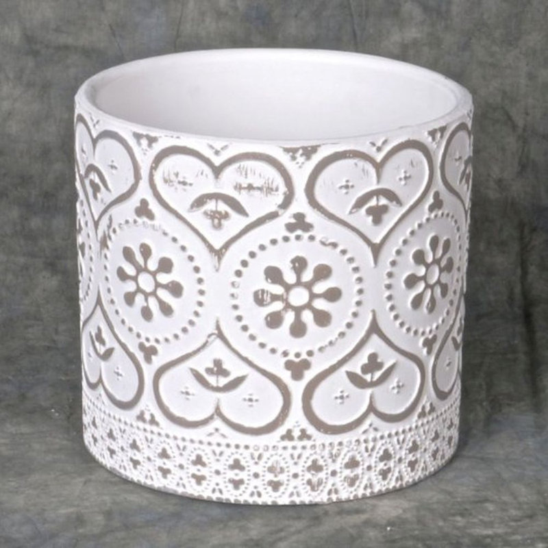 Pot à fleurs en céramique Clyburn