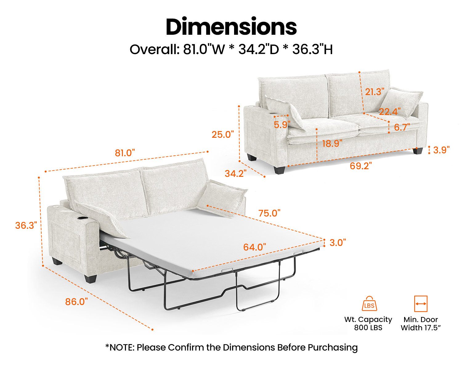 Product Dimensions