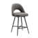 Etna Swivel Upholstered Counter Stool with Metal Frame