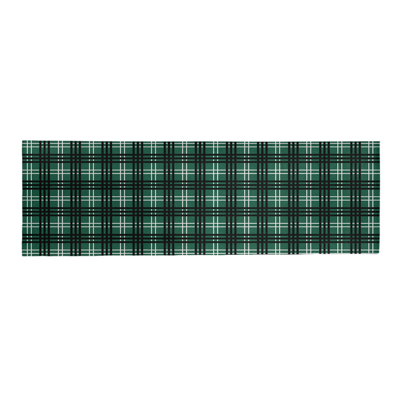 Tapis écossais vert, Tapis de couloir 2 pi 6 po x 8 pi