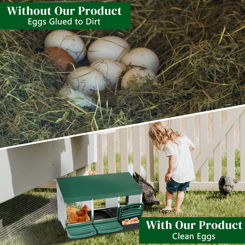 Ernette Nesting Boxes, Green