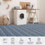 Tapis moderne à motif tressé et résistant aux taches avec envers antidérapant-1254802580