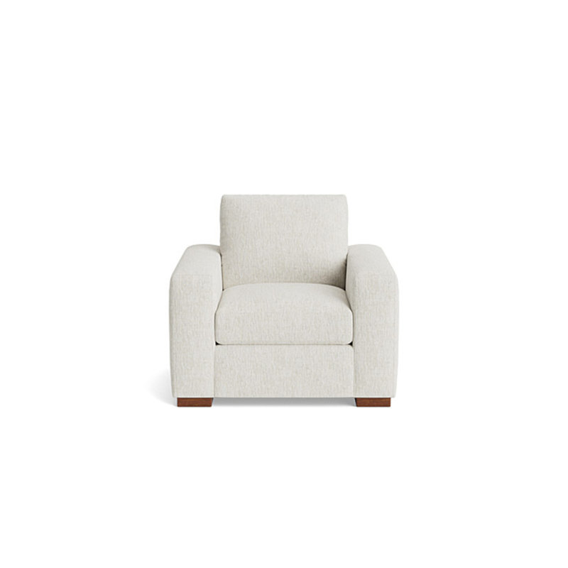Couch Potato Chair, Performance Weave - Snow
