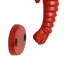 Heurtoir de porte homard en fonte rouge