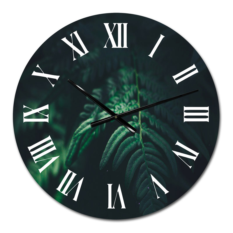 Horloge murale tropicale, Petit