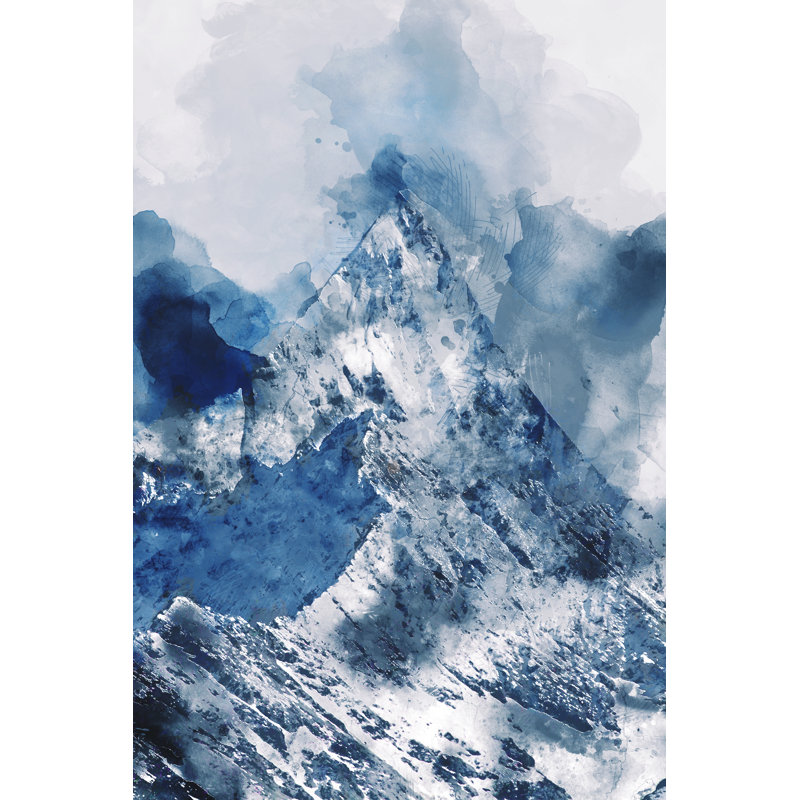 Mountain Peak by Unkown - Wrapped Canvas Print, 91cm H x 61cm W