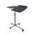 Adjustable Height 29" Rolling Laptop Cart-3509841