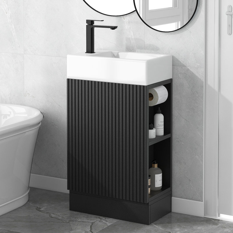 Bathroom Vanity, Black