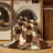 Machine Washable Checkered Brown Area Rug-1798278921