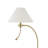 Ashy 68 Inch Floor Lamp, Gooseneck LED, White Shade, Arc Pole-103150801