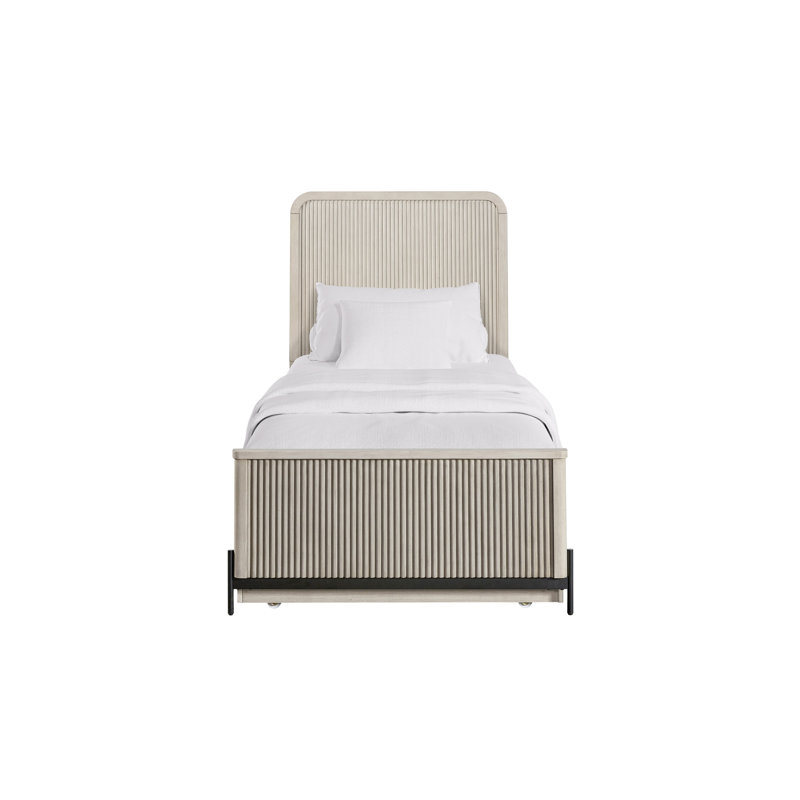 Lit simple au-dessus d'un lit gigogne, Taupe