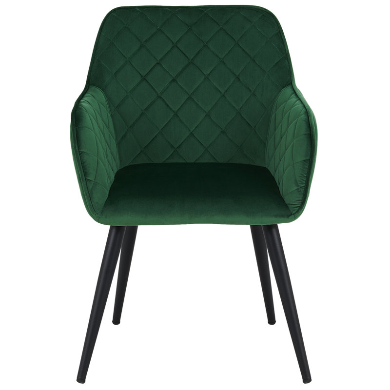 Valera Dining Room Chair, Dark Green
