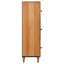  Highboard With Storage With Door Solid Mango Wood Sideboard Unit Modern