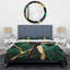 Abstract Geode Gold I - Ensemble de housse de couette moderne - Polyester en microfibre-517798658