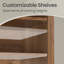 Shoe Bench, Storage Bench, 6 Compartments, Adjustable Shelves-1355577636