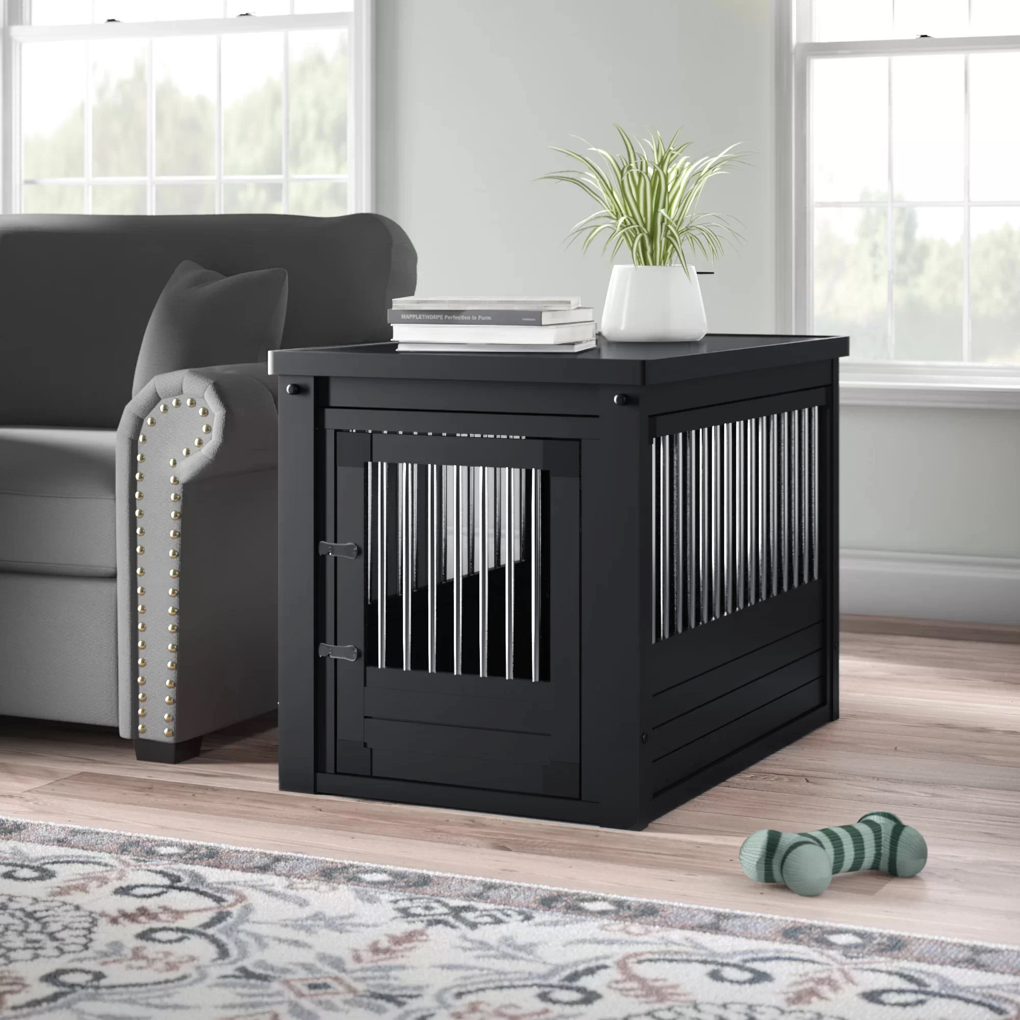 Archie Oscar™ Southwick ECOFLEX® Furniture-Style Dog Crate – End