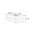 Table basse en bois de style italien