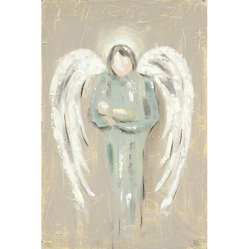 UA CH Angel Love by Jade Reynolds - Wrapped Canvas Painting, 122cm H x 81cm W x 3.8cm D