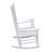 Wooden Porch Rocker Chair  WHITE-577088123