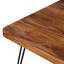 Leyva Solid Wood Top Metal Base Dining Table-19763862-19763861