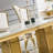 Granit Unfinished Metal Base Dining Table-99841142-99841143