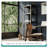 72" High Rolling 5 Shelf Bookcase-1410378672