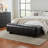 Nolyn Modern Upholstered Dining Bench with Rubber Wood Legs and Channel Tufting-1323735788
